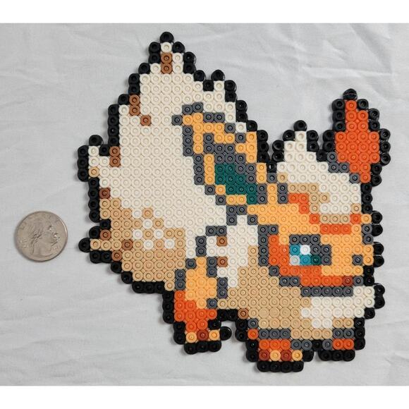 Flareon Menu Sprite Pokemon Perler - Picture 2 of 2